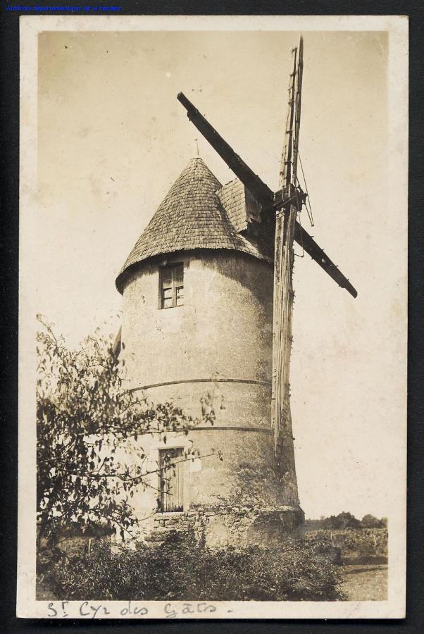 Moulin A Vent Le Champ Du Trail Βίλα Saint-Cyr-des-Gats Εξωτερικό φωτογραφία